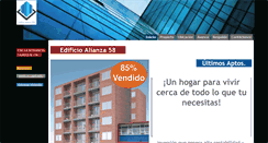Desktop Screenshot of constructoraalianza.com